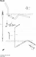 GUIDON pour Suzuki KINGQUAD 750 2013