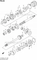 COUPLE CONIQUE pour Suzuki KINGQUAD 750 2013