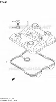 COUVRE CULASSE pour Suzuki KINGQUAD 750 2013