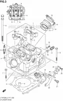 CULASSE pour Suzuki KINGQUAD 750 2013