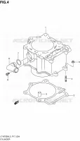 CYLINDRE pour Suzuki KINGQUAD 750 2013