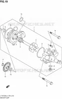 POMPE A EAU pour Suzuki KINGQUAD 750 2014