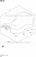 SELLE pour Suzuki KINGQUAD 750 2014