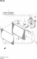 RADIATEUR pour Suzuki KINGQUAD 750 2014