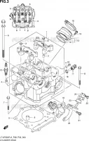 CULASSE pour Suzuki KINGQUAD 750 2013