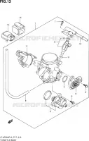 CORPS DE PAPILLON pour Suzuki KINGQUAD 750 2013