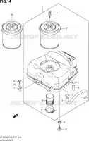 FILTRE A AIR pour Suzuki KINGQUAD 750 2013