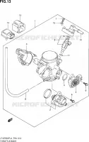 CORPS DE PAPILLON pour Suzuki KINGQUAD 750 2014