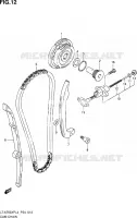 DISTRIBUTION pour Suzuki KINGQUAD 750 2014