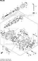 CARDAN   COUPLE CONIQUE (AVANT) pour Suzuki KINGQUAD 750 2014
