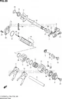 ENSEMBLE SELECTEUR DE VITESSES pour Suzuki KINGQUAD 750 2014