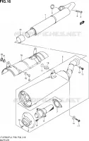 SILENCIEUX pour Suzuki KINGQUAD 750 2014