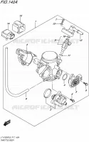 CORPS DE PAPILLON pour Suzuki KINGQUAD 750 2015