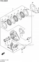 FREIN ARRIERE pour Suzuki KINGQUAD 750 2015