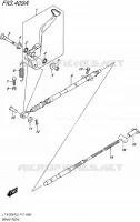 PEDALE DE FREIN pour Suzuki KINGQUAD 750 2015