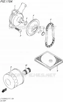 POMPE A HUILE pour Suzuki KINGQUAD 750 2015