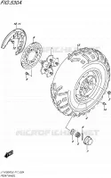 ROUE AVANT pour Suzuki KINGQUAD 750 2015
