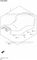 SELLE pour Suzuki KINGQUAD 750 2015