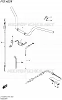 GUIDON pour Suzuki KINGQUAD 750 2016