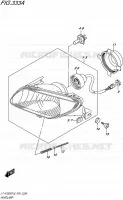 PHARE pour Suzuki KINGQUAD 750 2016