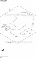 SELLE pour Suzuki KINGQUAD 750 2016