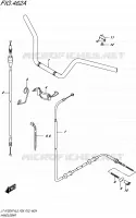 GUIDON pour Suzuki KINGQUAD 750 2015