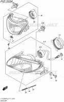 PHARE pour Suzuki KINGQUAD 750 2015