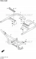 REPOSE PIED pour Suzuki KINGQUAD 750 2015