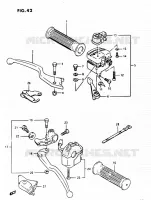 COMMODOS pour Suzuki OZARK 230 1987