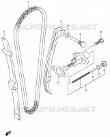 DISTRIBUTION pour Suzuki OZARK 250 2006