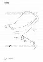 SELLE pour Suzuki OZARK 250 2006