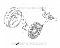 ALLUMAGE ROTOR   STATOR (LT F250K2/K3/K4/K5/K6 E17,E24) pour Suzuki OZARK 250 2006