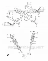 ARBRE A CAMES   VALVE pour Suzuki OZARK 250 2006