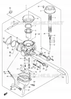 CARBURATEUR pour Suzuki OZARK 250 2006