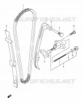 DISTRIBUTION pour Suzuki OZARK 250 2006