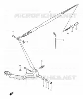 FREIN ARRIERE pour Suzuki OZARK 250 2006