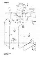 GUIDON (MODELE K3/K4/K5/K6) pour Suzuki OZARK 250 2006