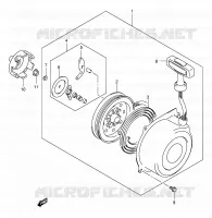 LANCEUR pour Suzuki OZARK 250 2006