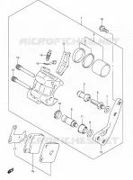 MAITRE CYLINDRE AVANT (MODELE K6) pour Suzuki OZARK 250 2006