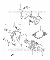 POMPE A HUILE pour Suzuki OZARK 250 2006