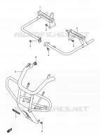 REPOSE PIED pour Suzuki OZARK 250 2006