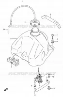 RESERVOIR D'ESSENCE pour Suzuki OZARK 250 2006