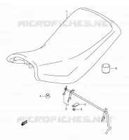 SELLE pour Suzuki OZARK 250 2006