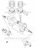 VILEBREQUIN pour Suzuki OZARK 250 2006