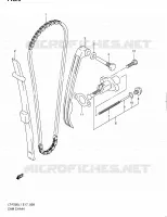 DISTRIBUTION pour Suzuki OZARK 250 2011