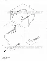 ENSEMBLE TEMOINS (LT F250L1 E17) pour Suzuki OZARK 250 2011