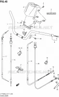 GUIDON (LT F250L3 E24) pour Suzuki OZARK 250 2013