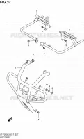 REPOSE PIED (LT F250L3 E24) pour Suzuki OZARK 250 2013