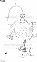 RESERVOIR D'ESSENCE pour Suzuki OZARK 250 2013