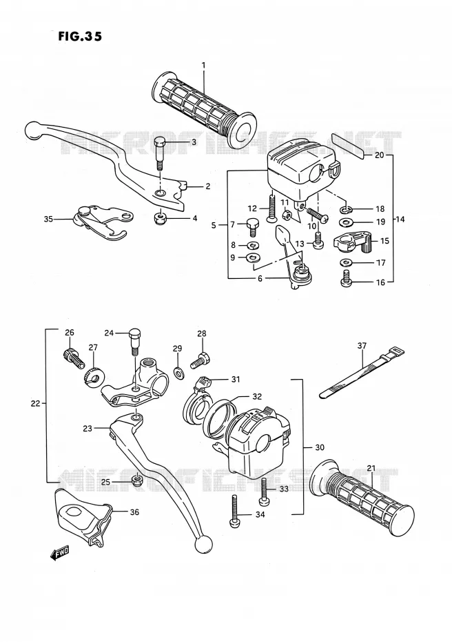 COMMODOS (MODEL J/K/L/M/N/P/R E01,E24) Suzuki QUAD 250 OZARK 1996  LT-F250 T (E02,E24)